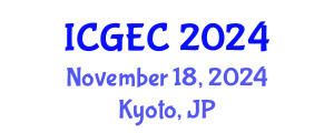 International Conference on Gastroenterology, Endoscopy and Colonoscopy (ICGEC) November 18, 2024 - Kyoto, Japan