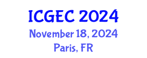 International Conference on Gastroenterology, Endoscopy and Colonoscopy (ICGEC) November 18, 2024 - Paris, France