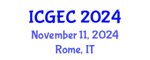 International Conference on Gastroenterology, Endoscopy and Colonoscopy (ICGEC) November 11, 2024 - Rome, Italy