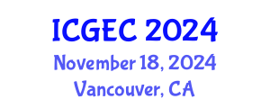 International Conference on Gastroenterology, Endoscopy and Colonoscopy (ICGEC) November 18, 2024 - Vancouver, Canada