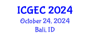 International Conference on Gastroenterology, Endoscopy and Colonoscopy (ICGEC) October 24, 2024 - Bali, Indonesia