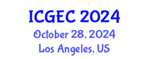 International Conference on Gastroenterology, Endoscopy and Colonoscopy (ICGEC) October 28, 2024 - Los Angeles, United States