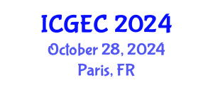 International Conference on Gastroenterology, Endoscopy and Colonoscopy (ICGEC) October 28, 2024 - Paris, France