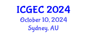 International Conference on Gastroenterology, Endoscopy and Colonoscopy (ICGEC) October 10, 2024 - Sydney, Australia