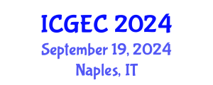 International Conference on Gastroenterology, Endoscopy and Colonoscopy (ICGEC) September 19, 2024 - Naples, Italy