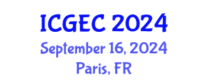 International Conference on Gastroenterology, Endoscopy and Colonoscopy (ICGEC) September 16, 2024 - Paris, France