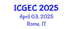 International Conference on Gastroenterology, Endoscopy and Colonoscopy (ICGEC) April 03, 2025 - Rome, Italy