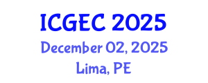 International Conference on Gastroenterology, Endoscopy and Colonoscopy (ICGEC) December 02, 2025 - Lima, Peru