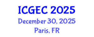 International Conference on Gastroenterology, Endoscopy and Colonoscopy (ICGEC) December 30, 2025 - Paris, France