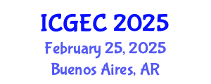 International Conference on Gastroenterology, Endoscopy and Colonoscopy (ICGEC) February 25, 2025 - Buenos Aires, Argentina