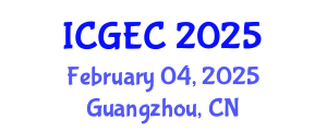 International Conference on Gastroenterology, Endoscopy and Colonoscopy (ICGEC) February 04, 2025 - Guangzhou, China