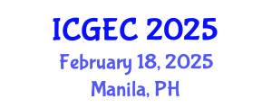 International Conference on Gastroenterology, Endoscopy and Colonoscopy (ICGEC) February 18, 2025 - Manila, Philippines