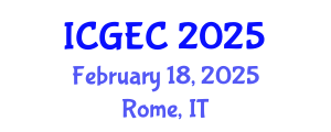 International Conference on Gastroenterology, Endoscopy and Colonoscopy (ICGEC) February 18, 2025 - Rome, Italy