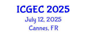 International Conference on Gastroenterology, Endoscopy and Colonoscopy (ICGEC) July 12, 2025 - Cannes, France