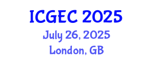 International Conference on Gastroenterology, Endoscopy and Colonoscopy (ICGEC) July 26, 2025 - London, United Kingdom