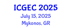 International Conference on Gastroenterology, Endoscopy and Colonoscopy (ICGEC) July 15, 2025 - Mykonos, Greece