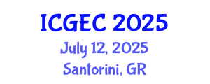 International Conference on Gastroenterology, Endoscopy and Colonoscopy (ICGEC) July 12, 2025 - Santorini, Greece