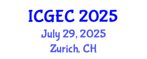 International Conference on Gastroenterology, Endoscopy and Colonoscopy (ICGEC) July 29, 2025 - Zurich, Switzerland