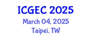 International Conference on Gastroenterology, Endoscopy and Colonoscopy (ICGEC) March 04, 2025 - Taipei, Taiwan