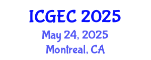 International Conference on Gastroenterology, Endoscopy and Colonoscopy (ICGEC) May 24, 2025 - Montreal, Canada
