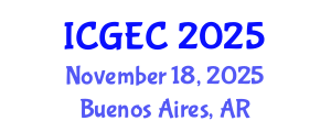 International Conference on Gastroenterology, Endoscopy and Colonoscopy (ICGEC) November 18, 2025 - Buenos Aires, Argentina