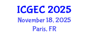 International Conference on Gastroenterology, Endoscopy and Colonoscopy (ICGEC) November 18, 2025 - Paris, France