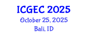 International Conference on Gastroenterology, Endoscopy and Colonoscopy (ICGEC) October 25, 2025 - Bali, Indonesia