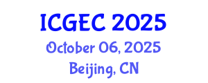 International Conference on Gastroenterology, Endoscopy and Colonoscopy (ICGEC) October 06, 2025 - Beijing, China