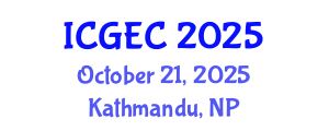 International Conference on Gastroenterology, Endoscopy and Colonoscopy (ICGEC) October 21, 2025 - Kathmandu, Nepal
