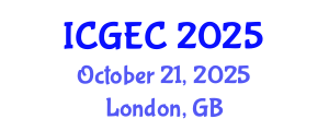 International Conference on Gastroenterology, Endoscopy and Colonoscopy (ICGEC) October 21, 2025 - London, United Kingdom