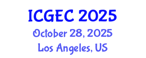 International Conference on Gastroenterology, Endoscopy and Colonoscopy (ICGEC) October 28, 2025 - Los Angeles, United States