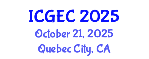 International Conference on Gastroenterology, Endoscopy and Colonoscopy (ICGEC) October 21, 2025 - Quebec City, Canada