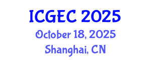 International Conference on Gastroenterology, Endoscopy and Colonoscopy (ICGEC) October 18, 2025 - Shanghai, China
