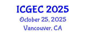 International Conference on Gastroenterology, Endoscopy and Colonoscopy (ICGEC) October 25, 2025 - Vancouver, Canada
