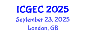 International Conference on Gastroenterology, Endoscopy and Colonoscopy (ICGEC) September 23, 2025 - London, United Kingdom
