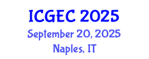 International Conference on Gastroenterology, Endoscopy and Colonoscopy (ICGEC) September 20, 2025 - Naples, Italy