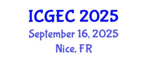 International Conference on Gastroenterology, Endoscopy and Colonoscopy (ICGEC) September 16, 2025 - Nice, France