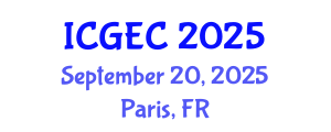 International Conference on Gastroenterology, Endoscopy and Colonoscopy (ICGEC) September 20, 2025 - Paris, France