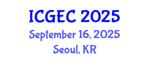 International Conference on Gastroenterology, Endoscopy and Colonoscopy (ICGEC) September 16, 2025 - Seoul, Republic of Korea