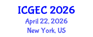 International Conference on Gastroenterology, Endoscopy and Colonoscopy (ICGEC) April 22, 2026 - New York, United States