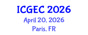 International Conference on Gastroenterology, Endoscopy and Colonoscopy (ICGEC) April 20, 2026 - Paris, France International Conference on Gastroenterology, Endoscopy and Colonoscopy (ICGEC) April 20, 2026 - Paris, France