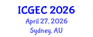 International Conference on Gastroenterology, Endoscopy and Colonoscopy (ICGEC) April 27, 2026 - Sydney, Australia International Conference on Gastroenterology, Endoscopy and Colonoscopy (ICGEC) April 27, 2026 - Sydney, Australia