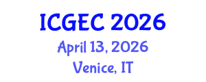 International Conference on Gastroenterology, Endoscopy and Colonoscopy (ICGEC) April 13, 2026 - Venice, Italy
