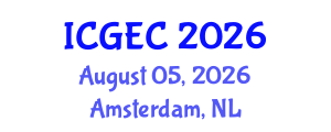 International Conference on Gastroenterology, Endoscopy and Colonoscopy (ICGEC) August 05, 2026 - Amsterdam, Netherlands International Conference on Gastroenterology, Endoscopy and Colonoscopy (ICGEC) August 05, 2026 - Amsterdam, Netherlands