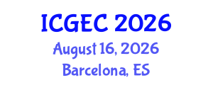 International Conference on Gastroenterology, Endoscopy and Colonoscopy (ICGEC) August 16, 2026 - Barcelona, Spain International Conference on Gastroenterology, Endoscopy and Colonoscopy (ICGEC) August 16, 2026 - Barcelona, Spain
