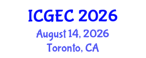 International Conference on Gastroenterology, Endoscopy and Colonoscopy (ICGEC) August 14, 2026 - Toronto, Canada International Conference on Gastroenterology, Endoscopy and Colonoscopy (ICGEC) August 14, 2026 - Toronto, Canada