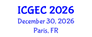 International Conference on Gastroenterology, Endoscopy and Colonoscopy (ICGEC) December 30, 2026 - Paris, France International Conference on Gastroenterology, Endoscopy and Colonoscopy (ICGEC) December 30, 2026 - Paris, France