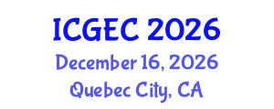 International Conference on Gastroenterology, Endoscopy and Colonoscopy (ICGEC) December 16, 2026 - Quebec City, Canada International Conference on Gastroenterology, Endoscopy and Colonoscopy (ICGEC) December 16, 2026 - Quebec City, Canada