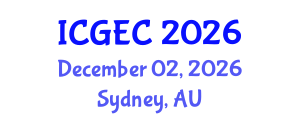 International Conference on Gastroenterology, Endoscopy and Colonoscopy (ICGEC) December 02, 2026 - Sydney, Australia International Conference on Gastroenterology, Endoscopy and Colonoscopy (ICGEC) December 02, 2026 - Sydney, Australia