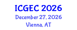 International Conference on Gastroenterology, Endoscopy and Colonoscopy (ICGEC) December 27, 2026 - Vienna, Austria International Conference on Gastroenterology, Endoscopy and Colonoscopy (ICGEC) December 27, 2026 - Vienna, Austria